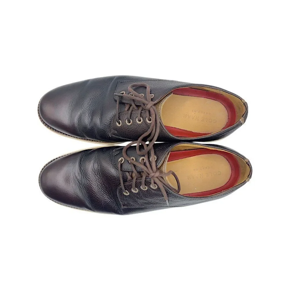 Cole Haan ØriginalGrand Oxford Men’s 9.5 Brown Leather Shoes Grand.OS